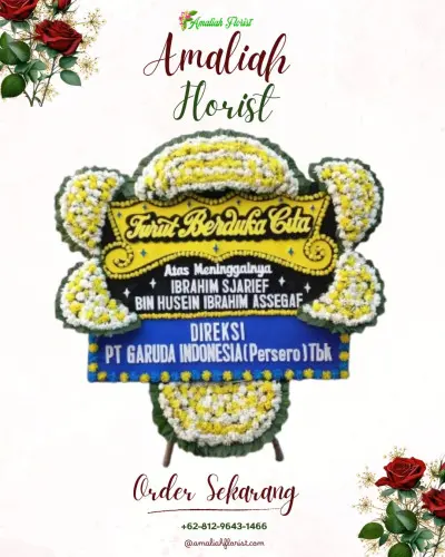 Papan Bunga Duka di Mabar Hilir